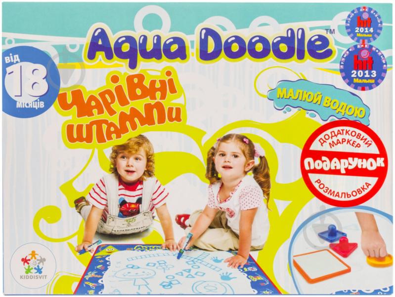 Набір для малювання водою Aqua Doodle Чарівні штампи подарунковий AD8001S - фото 1