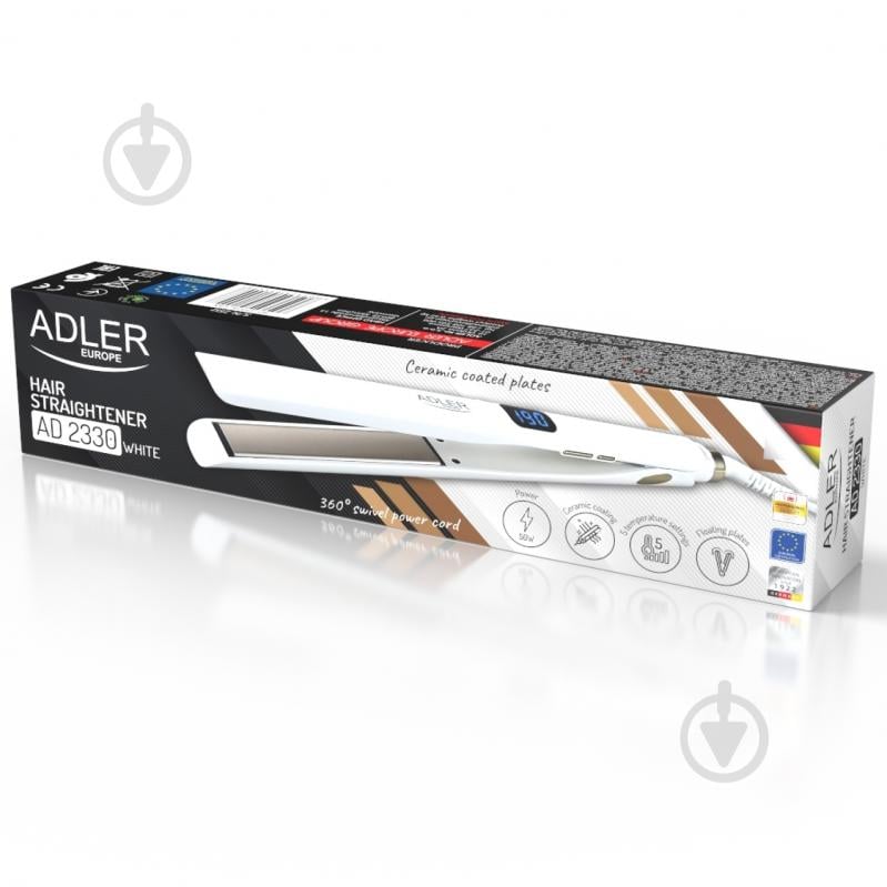 Выпрямитель для волос Adler AD-2330W - фото 9