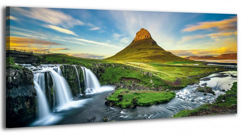 Картина Гірська річка 57x150 см YS-Art - фото 2