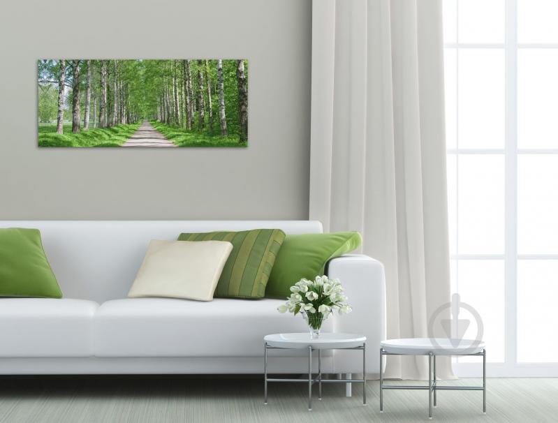 Картина Березова алея 57x150 см YS-Art - фото 3