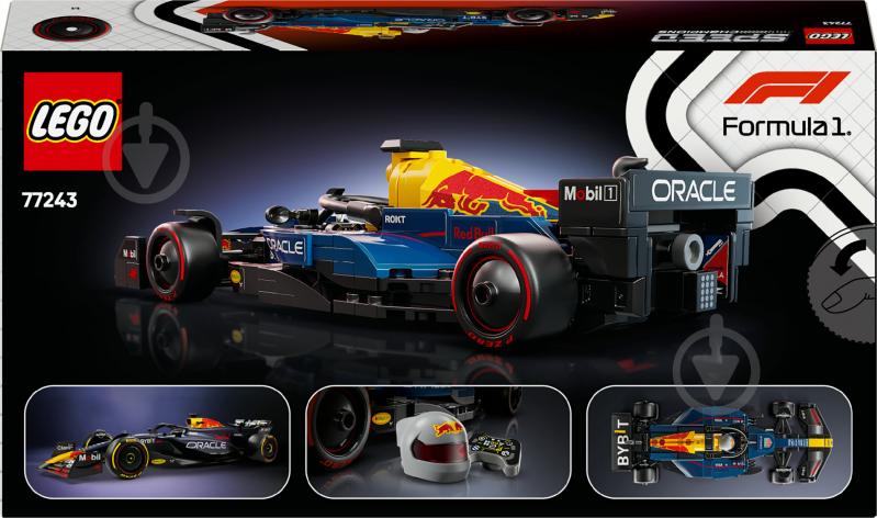 Конструктор LEGO Speed Champions Автомобіль для перегонів F1® Oracle Red Bull Racing RB20 77243 - фото 2