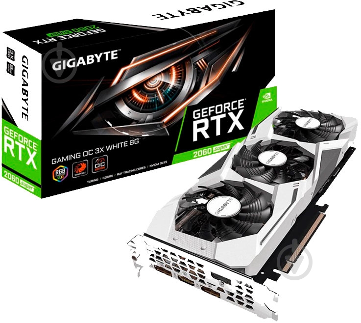 ᐉ Видеокарта Gigabyte GeForce RTX 2060 SUPER 8GB GDDR6 256bit (GV