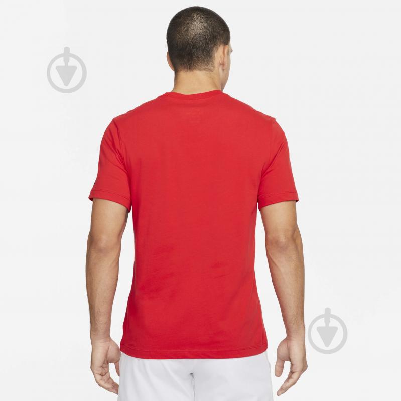 Футболка Nike M NKCT DF TEE RAFA SSNL DJ2582-673 р.L червоний - фото 2