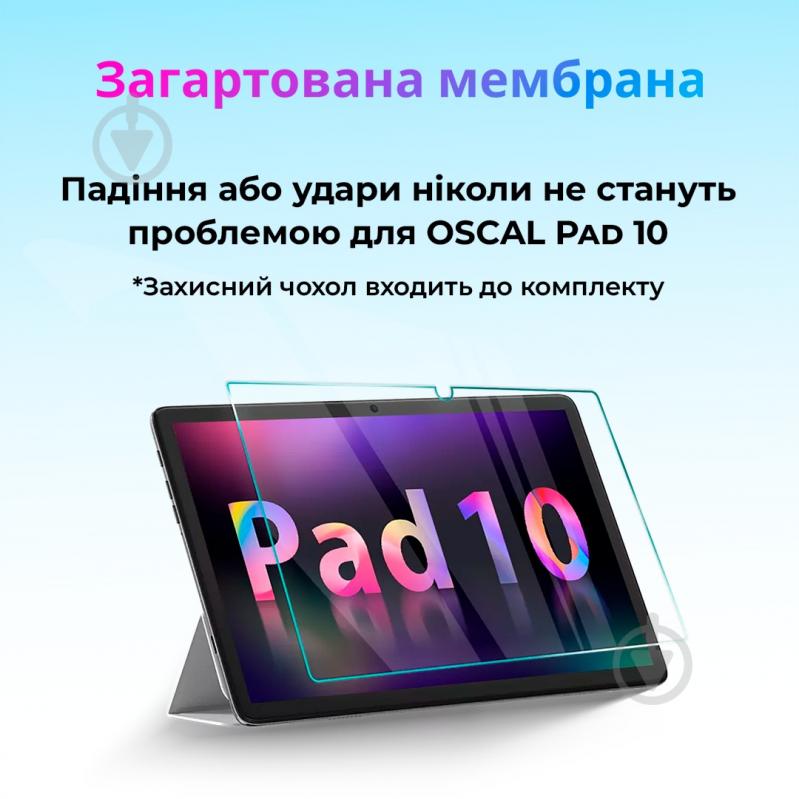 Планшет Oscal Pad 10 Dual Sim 10,1" 8/128GB Wi-Fi + LTE mint green - фото 22