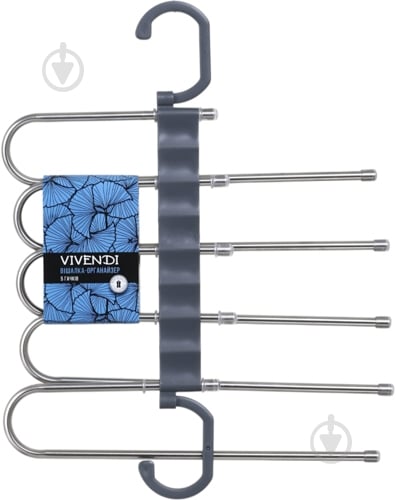 Плічка Vivendi 5 гачків - фото 1 Плічка Vivendi 5 гачків - фото 1