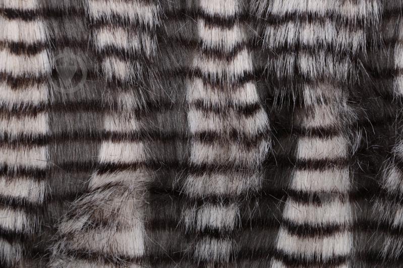 Покривало Jacquard Fur 150x200 см La Nuit сірий - фото 2