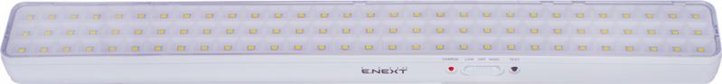 Світильник аварійний E.NEXT e.emerg.stand.9890K.led.3/6h.IP20 5,4 Вт 90 LED білий l0680003 - фото 2