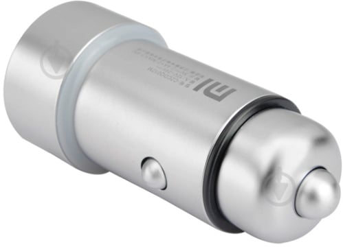 Автомобільний зарядний пристрій Xiaomi Mi Car Charger Pro Silver - фото 4