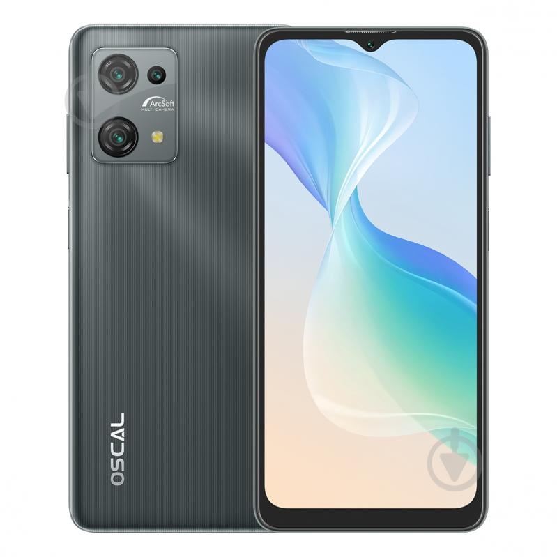 Смартфон Oscal C30 Pro Dual Sim Black 4/64GB black - фото 1 Смартфон Oscal C30 Pro Dual Sim Black 4/64GB black - фото 1