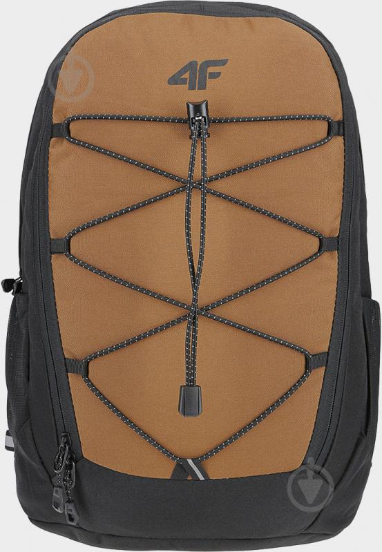 Рюкзак 4F BACKPACK M187 4FAW23ABACM187-82S 23 л коричневий - фото 1