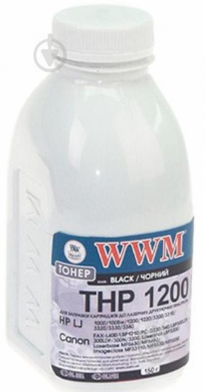 Тонер WWM для заправки картриджа HP LJ 1200 150 г (TB54) - фото 1