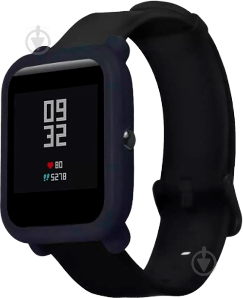 Накладка силіконова Amazfit Smart Band Bip black 459584 - фото 3