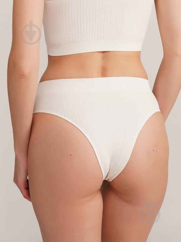 Трусы женские Giulia BRASILIAN BRIEFS BRAID S-M ваниль - фото 3 Трусы женские Giulia BRASILIAN BRIEFS BRAID S-M ваниль - фото 3