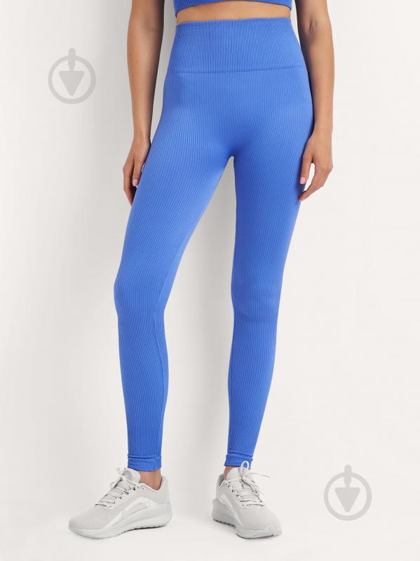 Лосины Giulia Leggings rib amparo blue р.S/M синий - фото 1