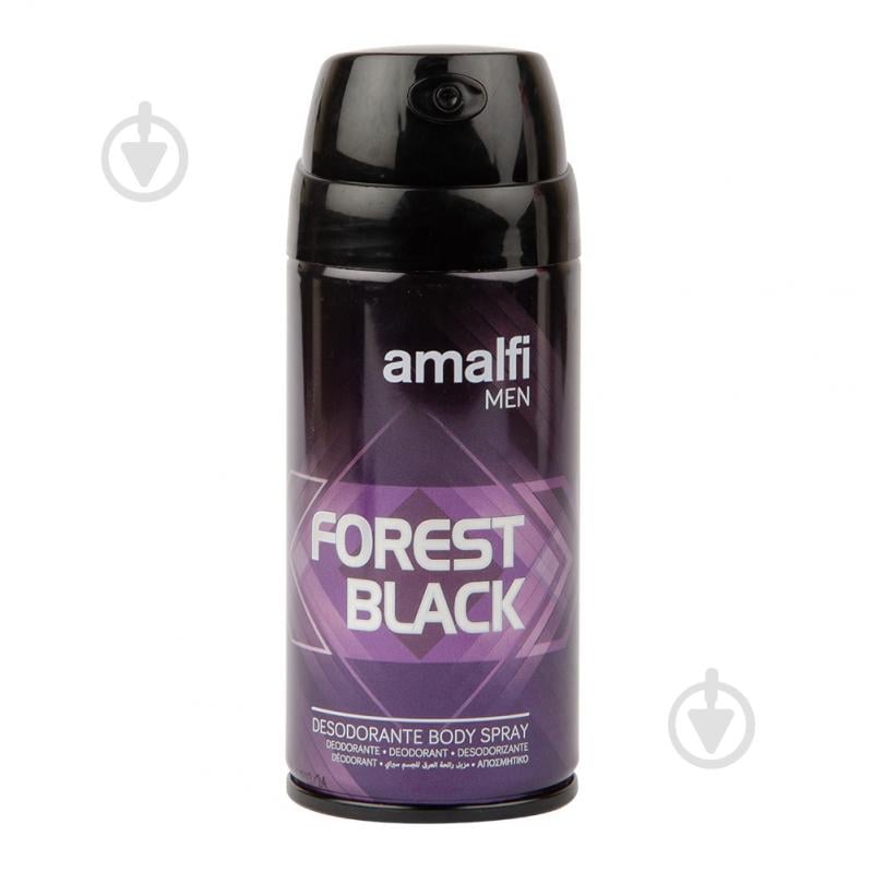 Дезодорант для чоловіків Amalfi Forest Black 150 мл - фото 1