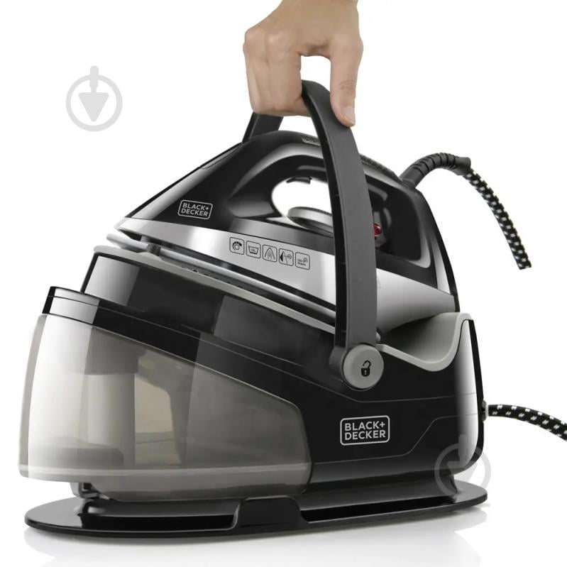 Праска з парогенератором Black+Decker BXSS2200E - фото 3