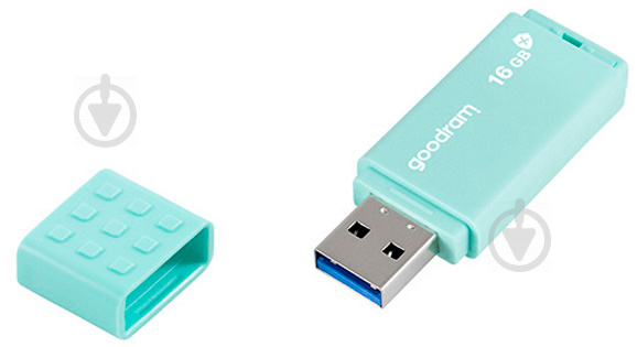 Флеш-память USB Goodram UME3 16 ГБ USB 3.0 green (UME3-0160CRR11) - фото 4