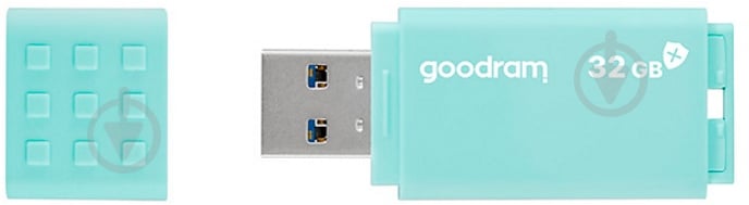 Флеш-память USB Goodram UME3 32 ГБ USB 3.0 green (UME3-0320CRR11) - фото 3