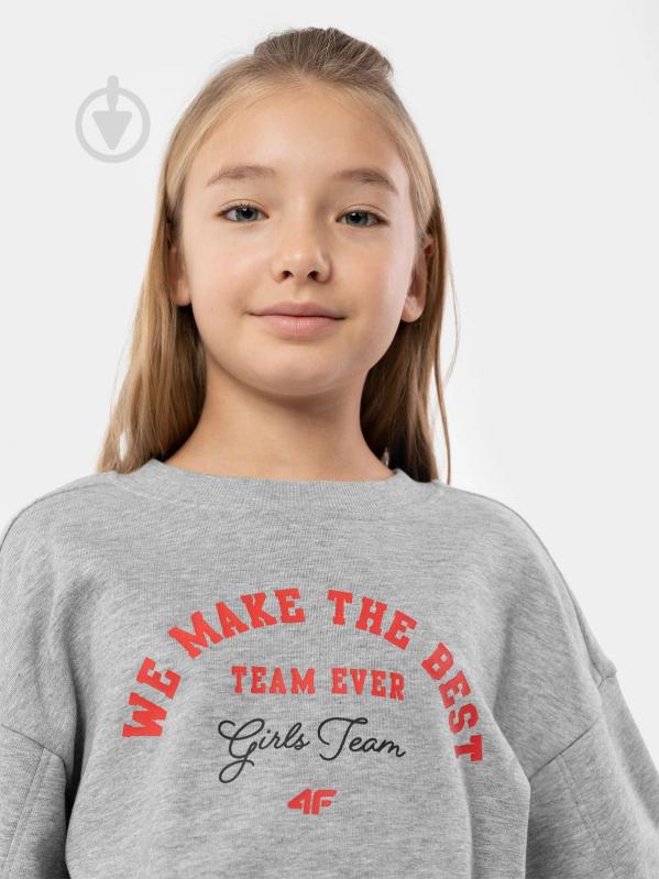 Джемпер 4F JBLD005-27M р.164 серый - фото 2