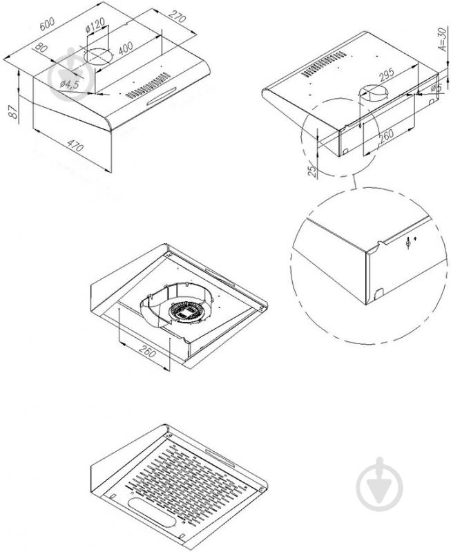 Вытяжка Perfelli PL 610 IV - фото 8
