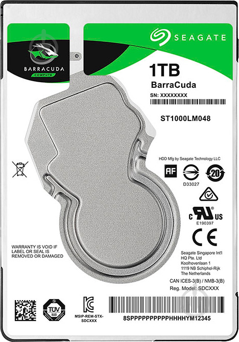 Жорсткий диск Seagate 1 ТБ 2,5" SATA III (ST1000LM048) - фото 1