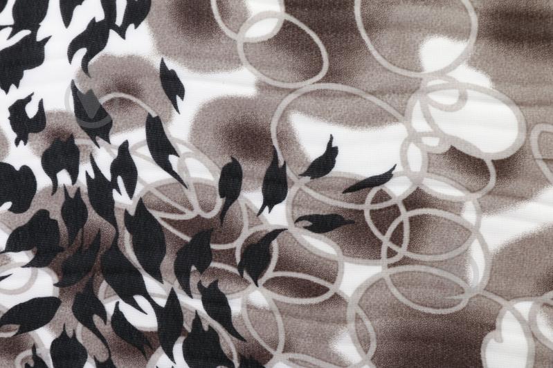 Шарфик SH005 черно-белый - фото 4 Шарфик SH005 черно-белый - фото 4