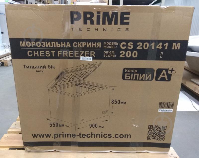 УЦЕНКА! Морозильный ларь PRIME Technics CS 20141 M (УЦ №59) - фото 6 УЦЕНКА! Морозильный ларь PRIME Technics CS 20141 M (УЦ №59) - фото 6