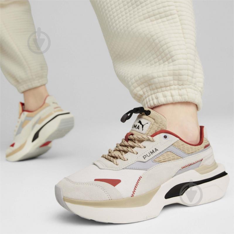 Кроссовки женские зимние Puma KOSMO RIDER RETRO GRADE WNS VAPOROUS GRA 38644901 р.40 белые - фото 7