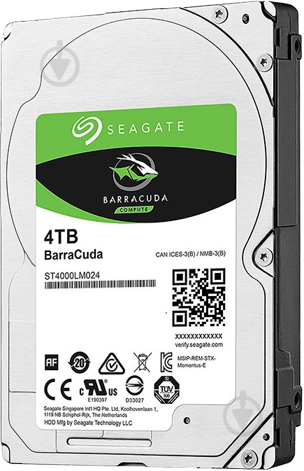 Жорсткий диск Seagate 4 ТБ 2,5" SATA III (ST4000LM024) - фото 2