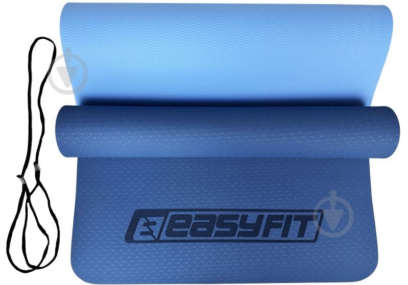 Килимок для йоги EasyFit TPE+TC EF-1924 - фото 2