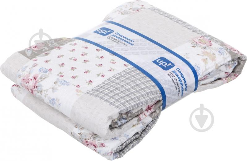 Покрывало Patchwork 140x220 см UP! (Underprice) бежевый - фото 3 Покрывало Patchwork 140x220 см UP! (Underprice) бежевый - фото 3