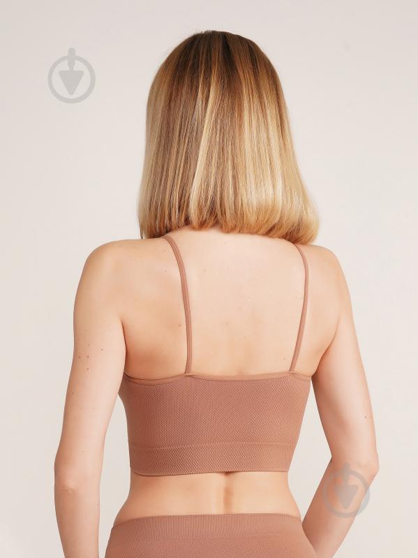 Топ-брасьер Giulia CAMI TOP GRAIN р.SM мокко - фото 3