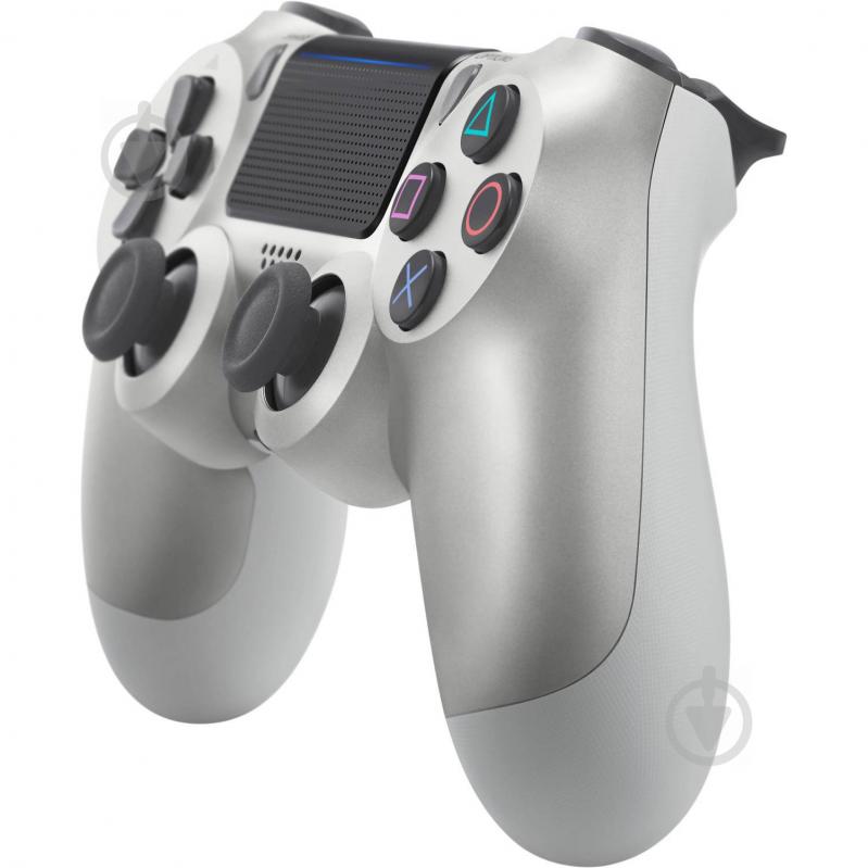 Геймпад беспроводной Sony PlayStation Dualshock v2 (9895954) cont silver - фото 2