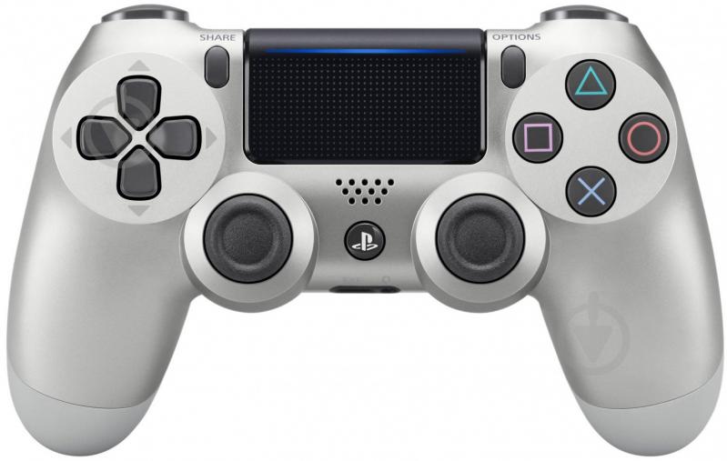 Геймпад беспроводной Sony PlayStation Dualshock v2 (9895954) cont silver - фото 1