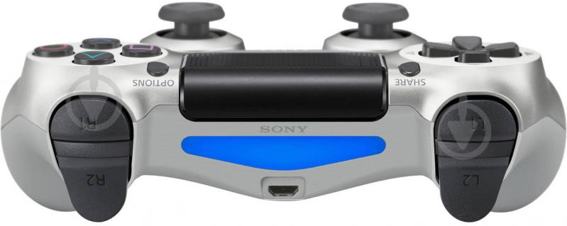 Геймпад беспроводной Sony PlayStation Dualshock v2 (9895954) cont silver - фото 4