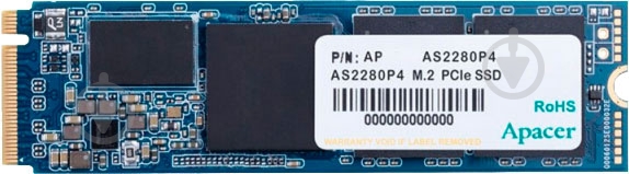 SSD-накопитель Apacer 256GB M.2 PCI Express 3.0 x4 3D TLC (AP256GAS2280P4-1) - фото 1