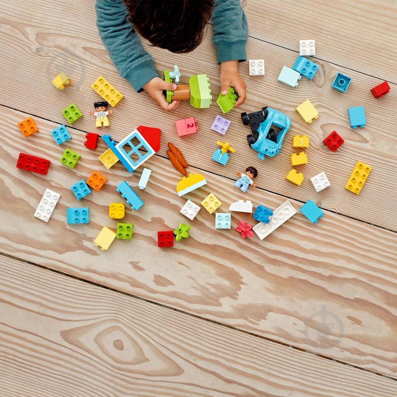 Конструктор LEGO DUPLO Коробка с кубиками 10913 - фото 9