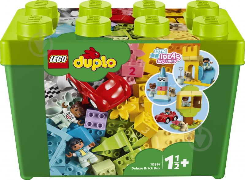 Конструктор LEGO DUPLO Коробка с кубиками Deluxe 10914 - фото 1