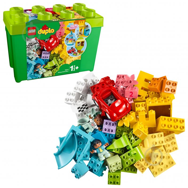 Конструктор LEGO DUPLO Коробка с кубиками Deluxe 10914 - фото 2