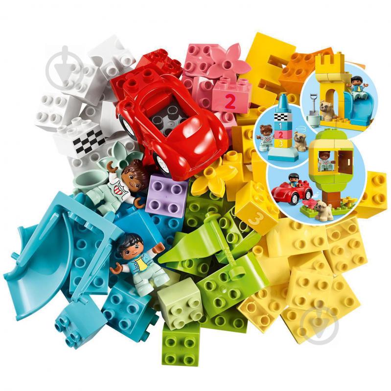 Конструктор LEGO DUPLO Коробка с кубиками Deluxe 10914 - фото 9