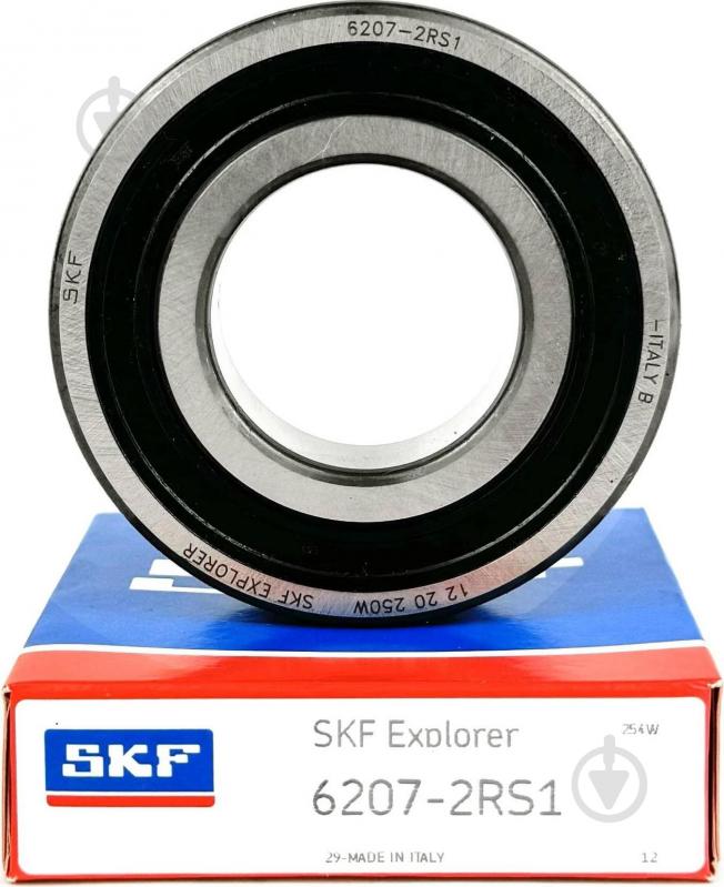 Подшипник SKF радиальный шариковый 6207 2RS - фото 1