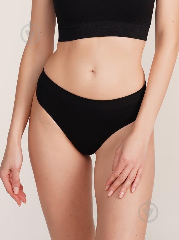 Труси жіночі Giulia STRING BRIEFS GRAIN L-XL чорний - фото 2 Труси жіночі Giulia STRING BRIEFS GRAIN L-XL чорний - фото 2