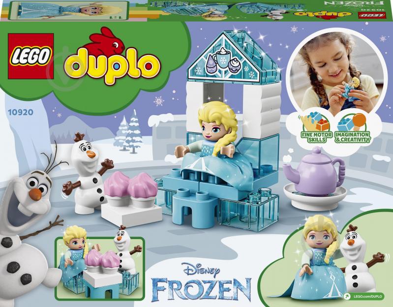 Конструктор LEGO DUPLO Чаепитие Эльзы и Олафа 10920 - фото 10