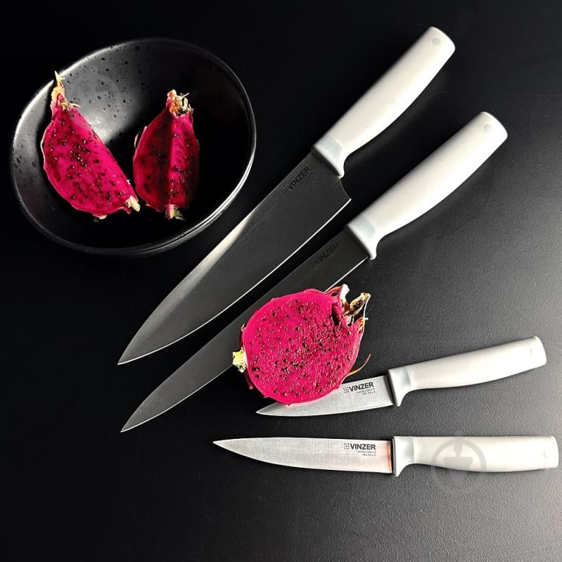 Набор ножей Vinzer Optima 4 предмета 50132 - фото 11 Набор ножей Vinzer Optima 4 предмета 50132 - фото 11