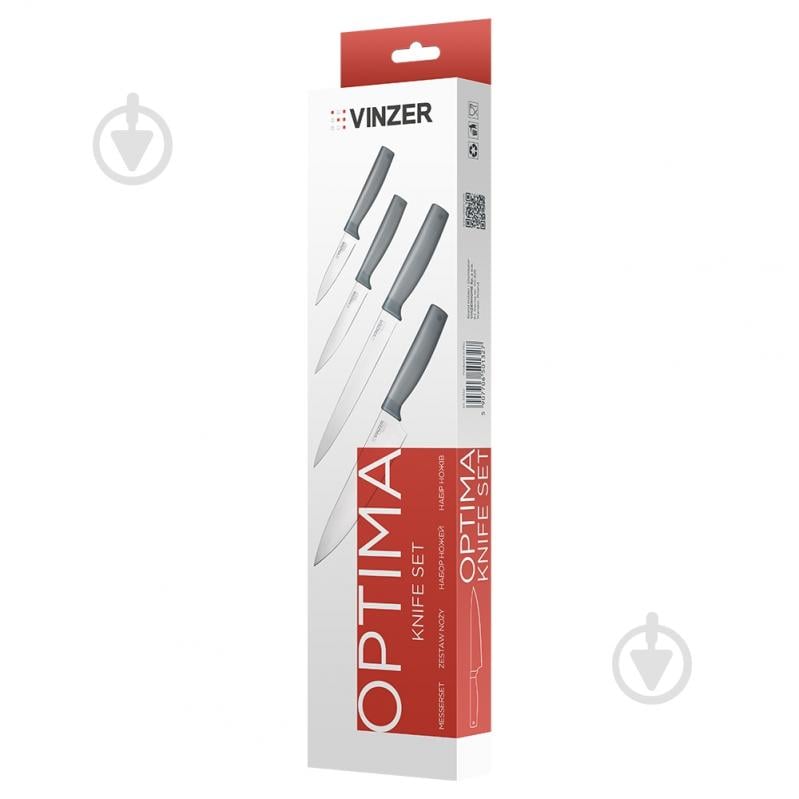 Набор ножей Vinzer Optima 4 предмета 50132 - фото 6 Набор ножей Vinzer Optima 4 предмета 50132 - фото 6