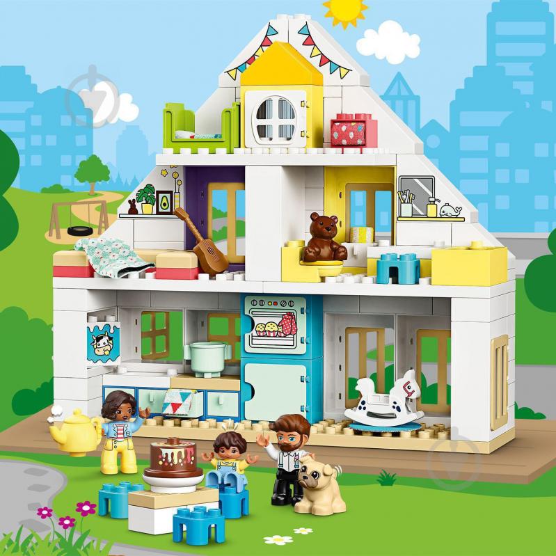 Конструктор LEGO DUPLO Модульный игрушечный домик 10929 - фото 9