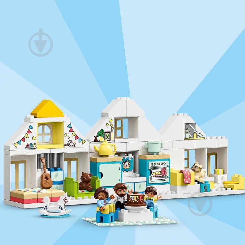 Конструктор LEGO DUPLO Модульний іграшковий будиночок 10929 - фото 6