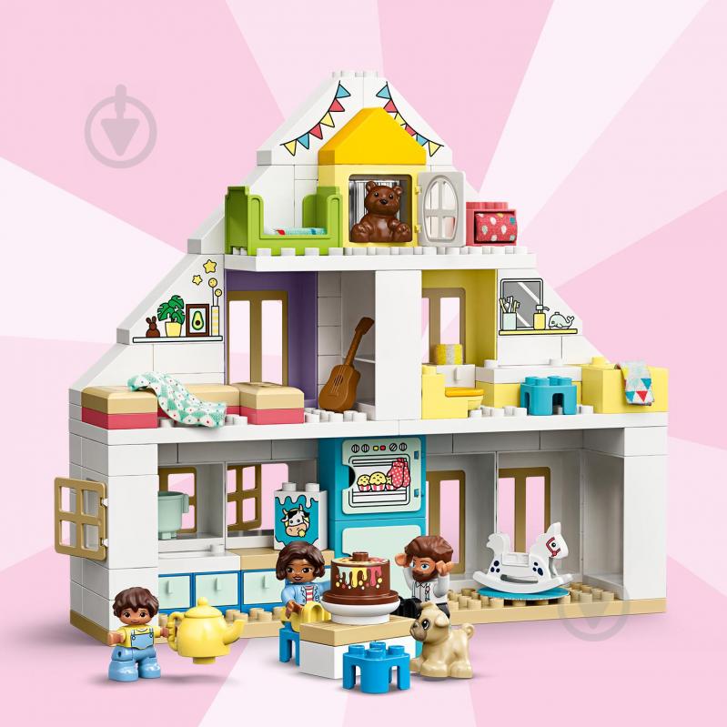 Конструктор LEGO DUPLO Модульный игрушечный домик 10929 - фото 7