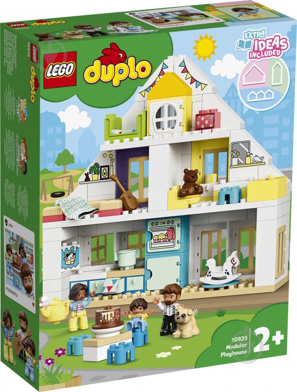 Конструктор LEGO DUPLO Модульний іграшковий будиночок 10929 - фото 4