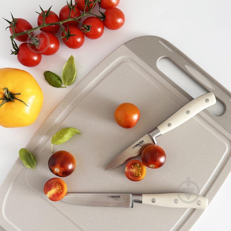 Дошка обробна Vinzer 32x23 см бежева 50544 - фото 7 Дошка обробна Vinzer 32x23 см бежева 50544 - фото 7